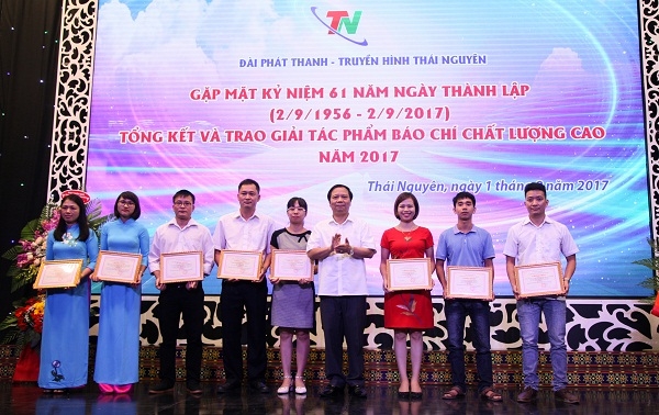 Đài Phát thanh - Truyền hình Thái Nguyên 61 năm xây dựng và trưởng thành