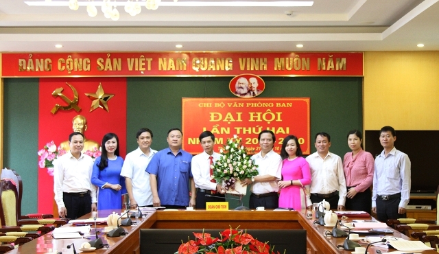 Đảng bộ Ban Tuyên giáo Tỉnh ủy: Hoàn thành việc tổ chức đại hội các chi bộ trực thuộc, nhiệm kỳ 2017-2020