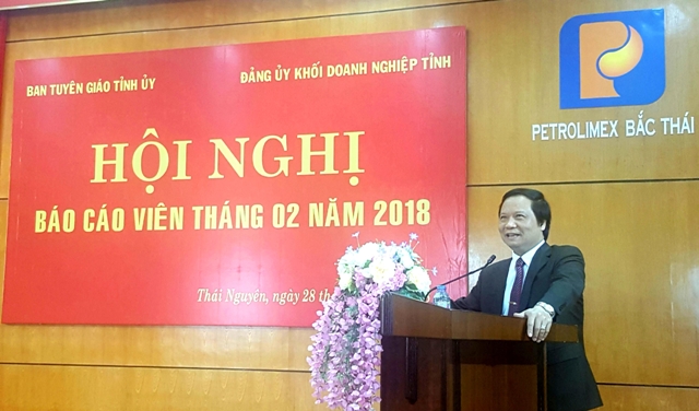 Hội nghị báo cáo viên cấp tỉnh tháng 02/2018