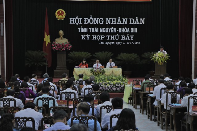 Khai mạc Kỳ họp thứ 7, HĐND tỉnh Thái Nguyên khóa XIII,  nhiệm kỳ 2016-2021