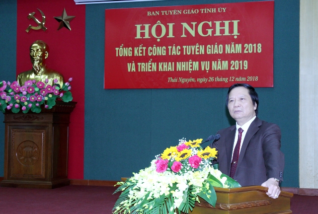 Tổng kết công tác tuyên giáo năm 2018