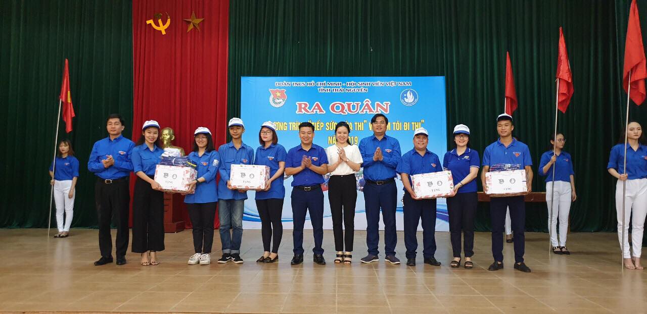 Thái Nguyên ra quân “Tiếp sức mùa thi” năm 2019